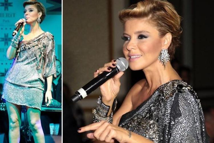 Gülben Ergen evinin kapılarını açtı