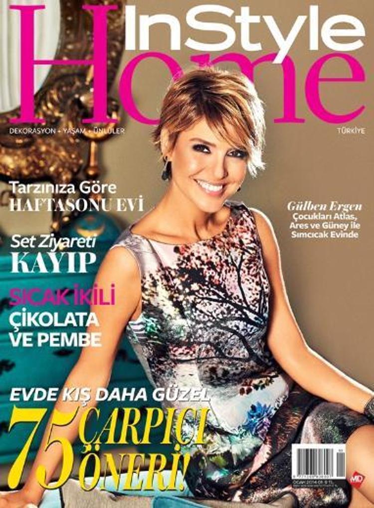 Gülben Ergen evinin kapılarını açtı