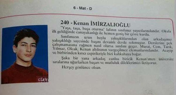 KENAN İMİRZALIOĞLU