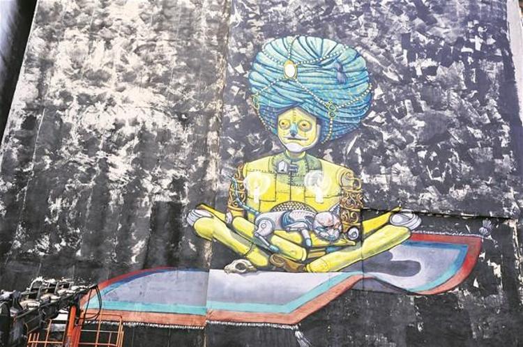 İstanbul´da yepyeni bir sokak sanatı yükseliyor