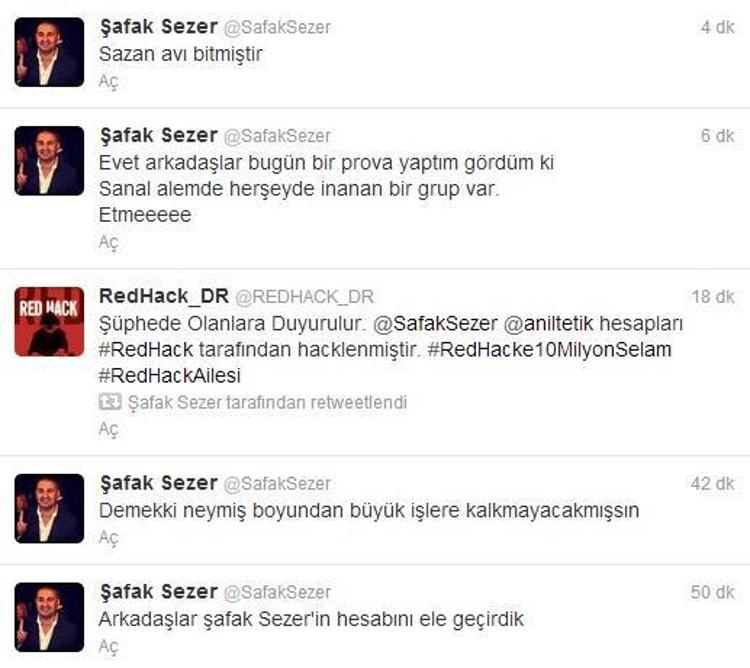 Survivor Anıl ve Şafak Sezer´e Redhack şoku