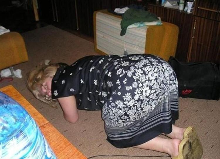 Real Drunk Girl