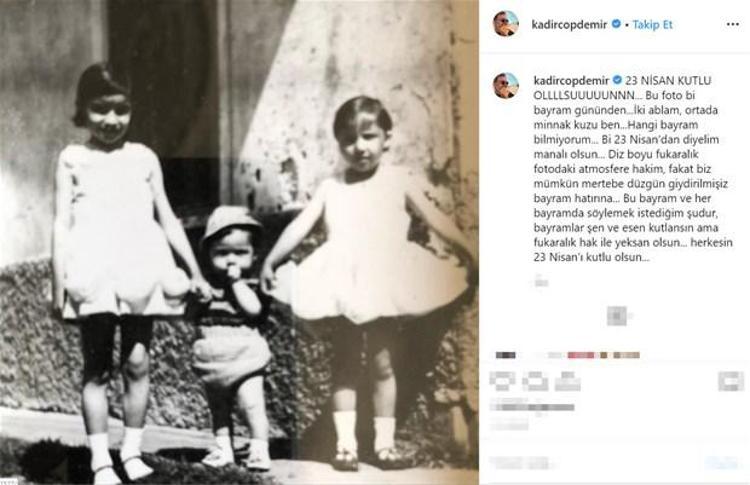 Ünlülerin küçüklükleri Zamanla herkes değişir
