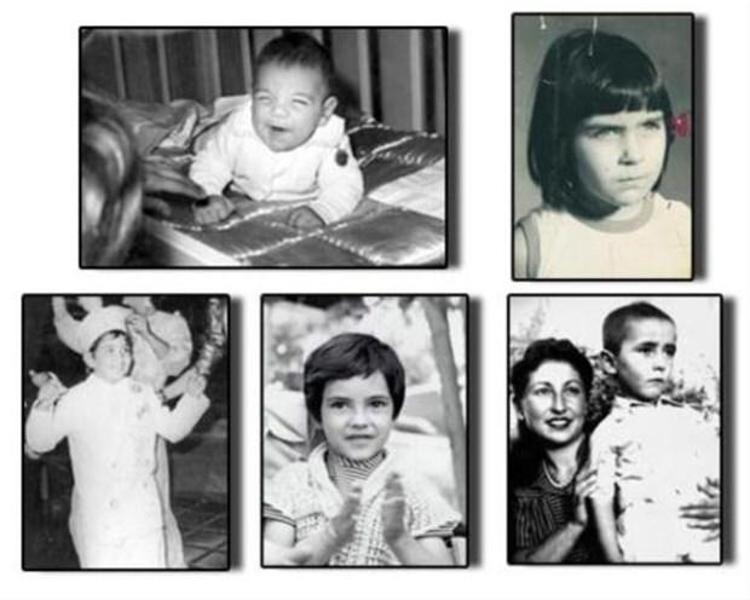 Ünlülerin küçüklükleri Zamanla herkes değişir
