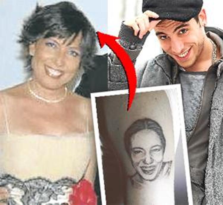 Can Bonomo’nun 18’inci dövmesi anne portresi