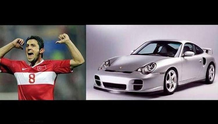 Futbolcuların lüks arabaları