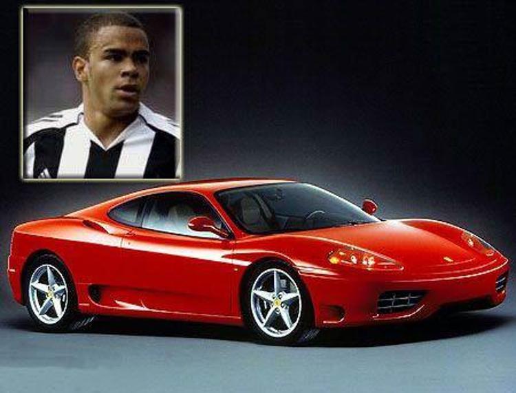 Ferrari 360: Kieron Dyer ve Ian Wright.