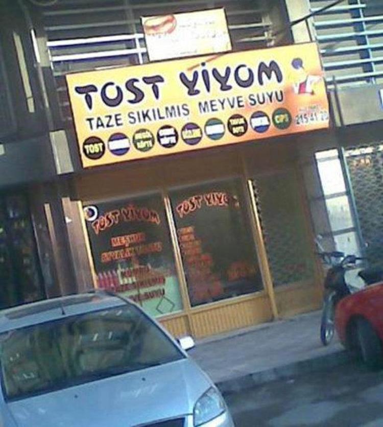 İlginç tabelalar ve ilanlar