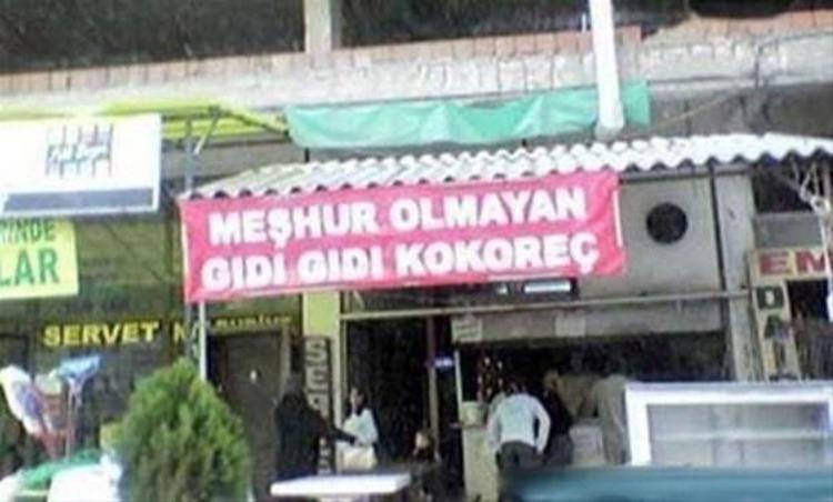İlginç tabelalar ve ilanlar
