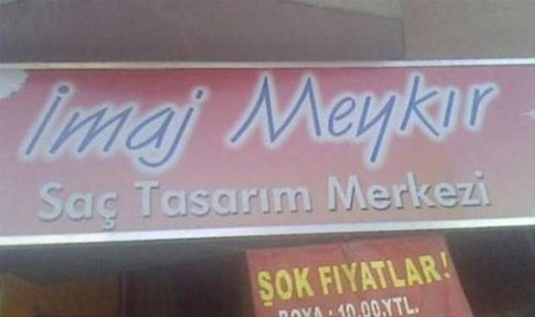 İlginç tabelalar ve ilanlar