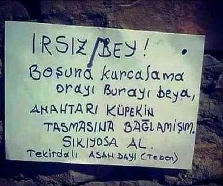 İlginç tabelalar ve ilanlar
