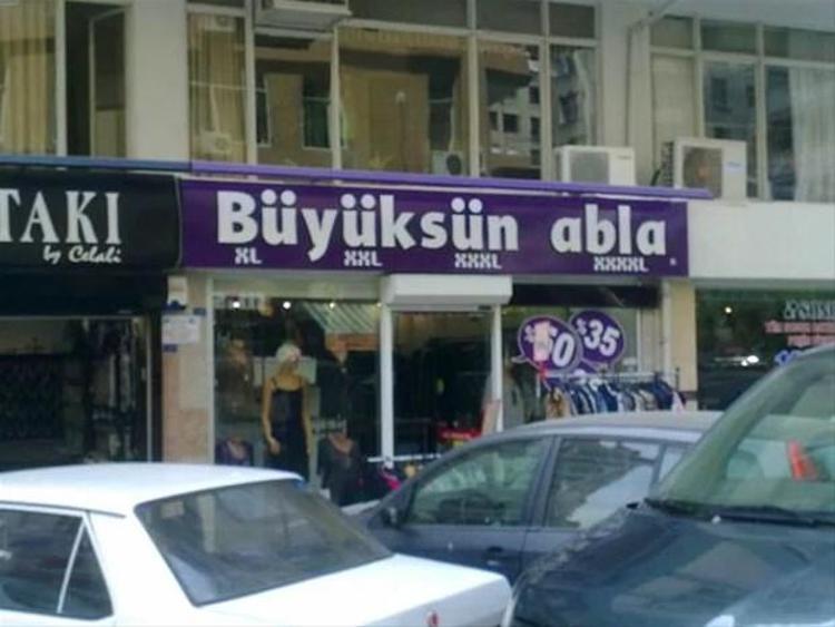 İlginç tabelalar ve ilanlar
