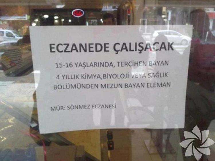 İlginç tabelalar ve ilanlar