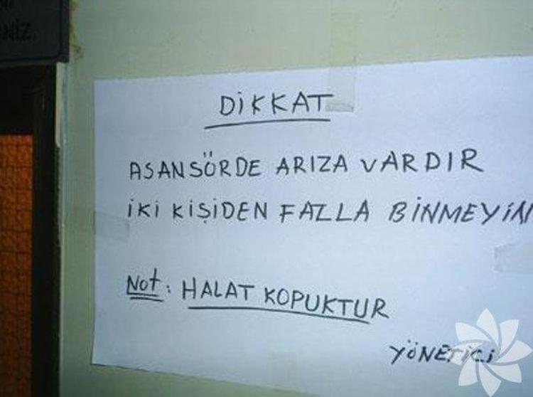 İlginç tabelalar ve ilanlar
