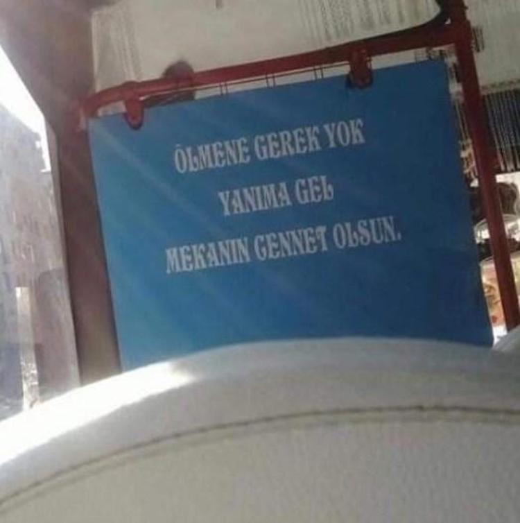 İlginç tabelalar ve ilanlar