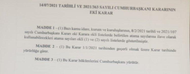 Memur adayları müjde Binlerce personel alınacak, işte tam liste