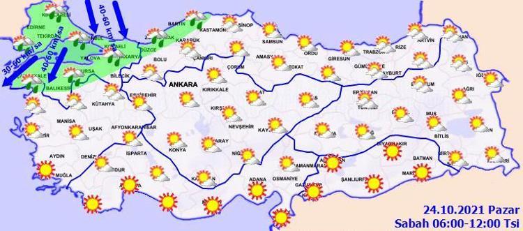 BÖLGELERİMİZDE HAVA