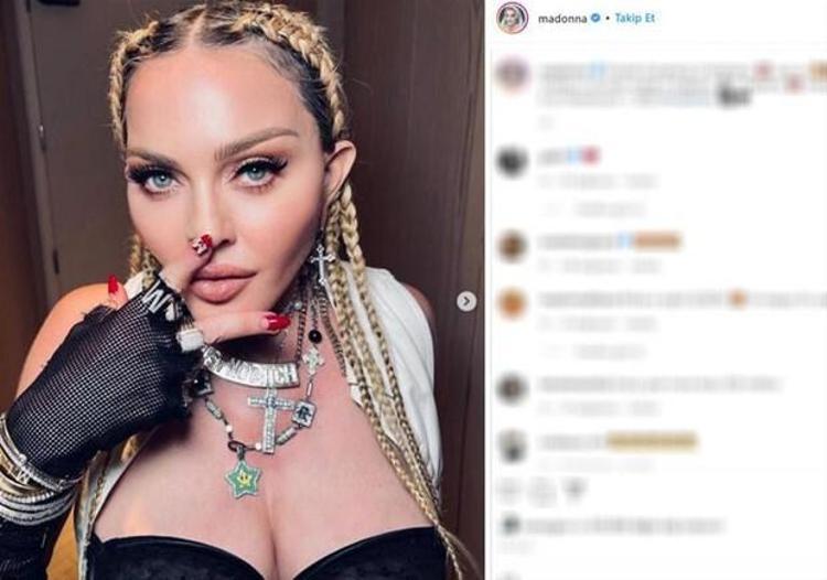 Marilyn Monroenn ölüm döşeğindeki pozunu canlandırarak erotik poz veren Madonna, sosyal medyada linç bombardımanına tutuldu.