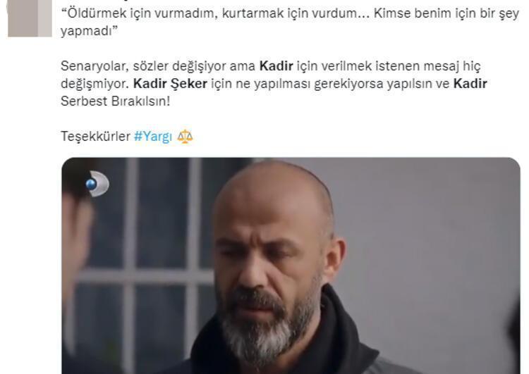 Yargı dizisinde Kadir Şeker sahnesi sosyal medyada gündem oldu