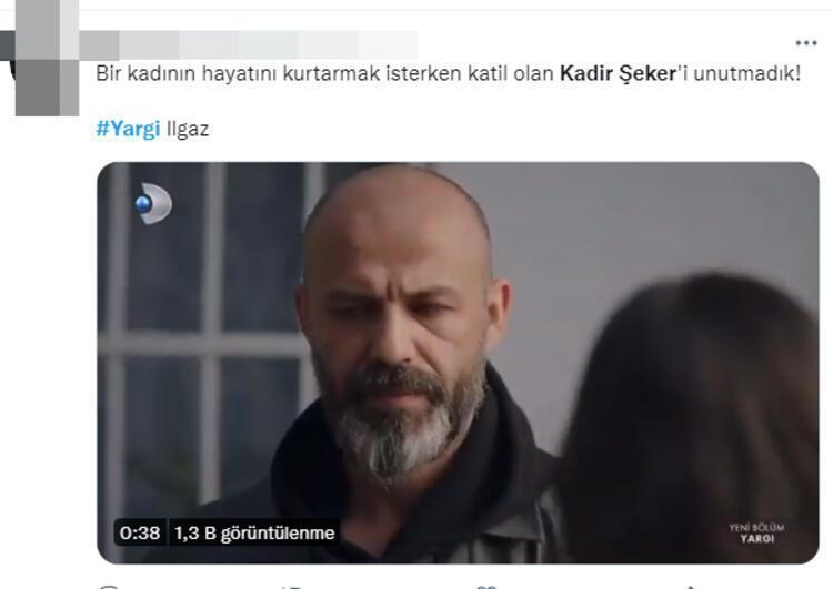 Yargı dizisinde Kadir Şeker sahnesi sosyal medyada gündem oldu