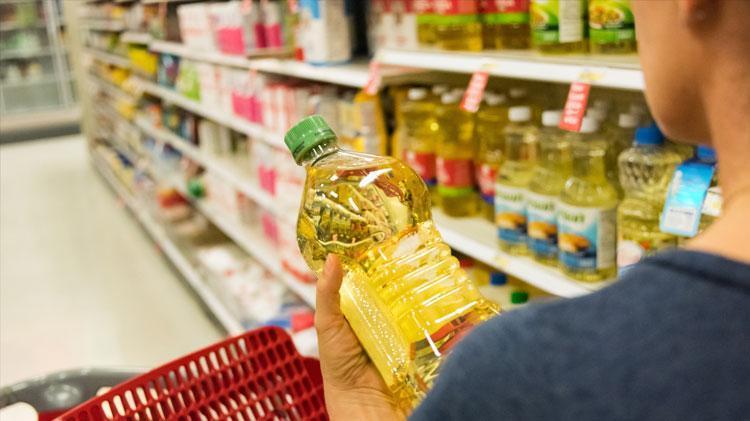 Ayçiçek yağları kayboldu Marketlerin 5 litrelik yağ rafları boşaldı...