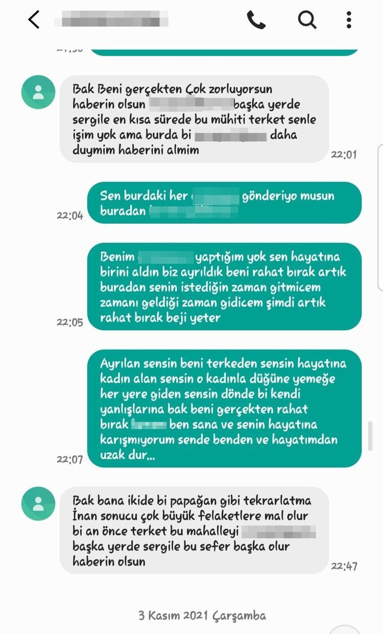 Hastalıklı ilişki Muhtardan eski sevgilisine çıplak fotoğraf şantajı