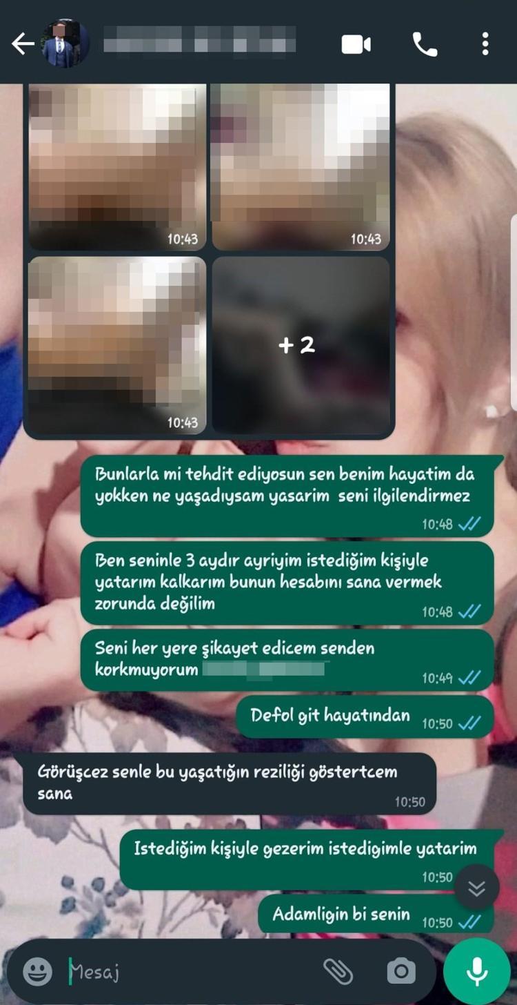 Hastalıklı ilişki Muhtardan eski sevgilisine çıplak fotoğraf şantajı