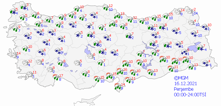 Marmarada kar yağışı başladı Hava buz kesti, günlerce sürecek Alarm verildi, Meteorolojiden son dakika uyarısı...