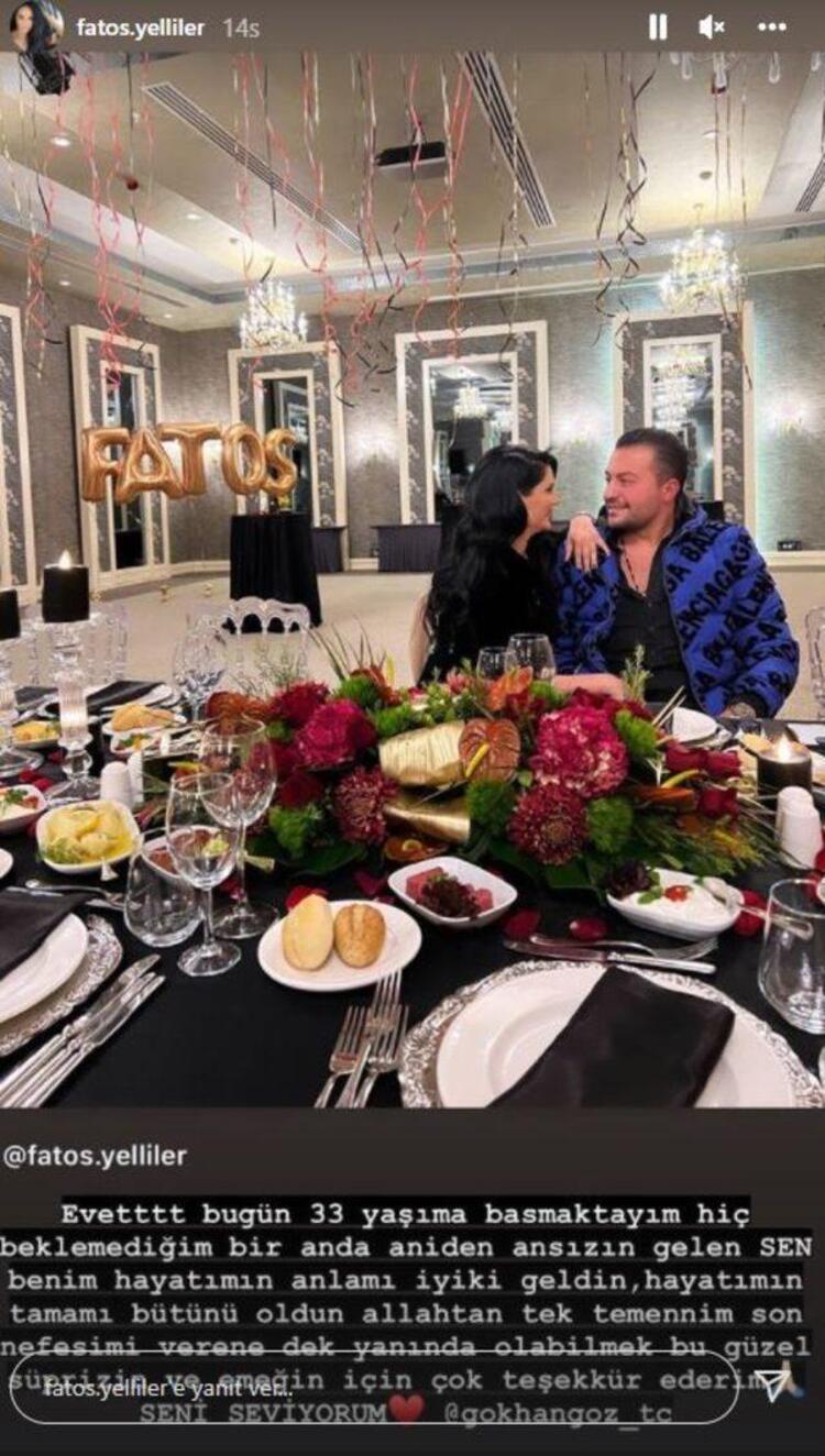 Fatoş Yelliler ve Gökhan Göz ayrılığa dayanamadı