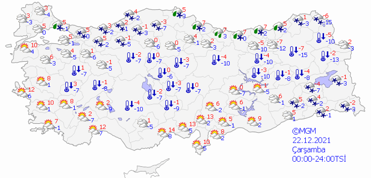 Meteorolojiden 58 il için son dakika kar açıklaması Bugün başlıyor Tüm Türkiye buz kesti, flaş uyarı...