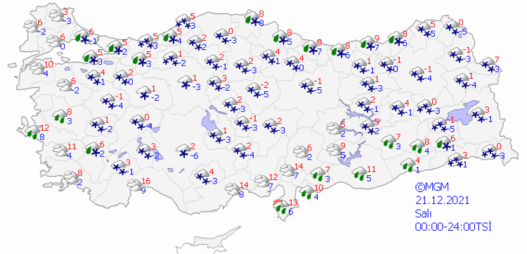 5 GÜNLÜK HARİTA