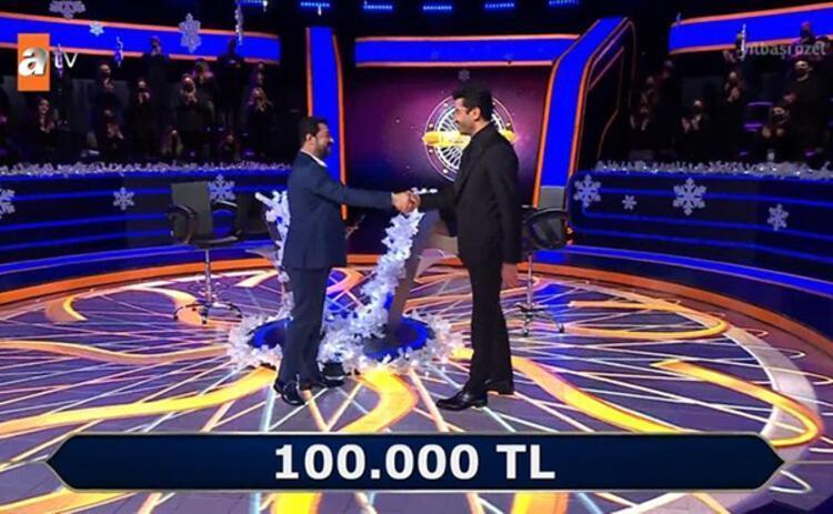 Serkan Kayadan Kim Milyoner Olmak İsterde müthiş performans 200 bin TLlik soruyu açtırdı