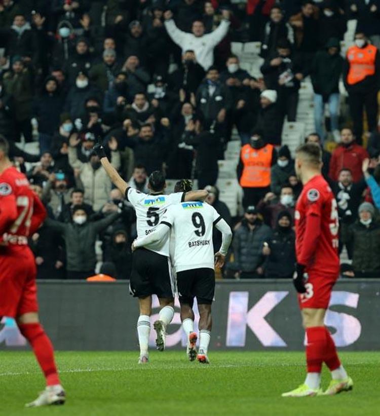 Önder Karaveli Fenerbahçe derbisinden önce videolarını izletmişti Batshuayi kendine geldi Beşiktaş evinde Gaziantep FKyı devirdi