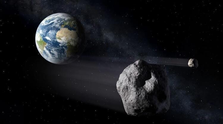 Devasa asteroid dünyaya yaklaşıyor NASA araştırmacıları uyardı yetkililer alarma geçti...