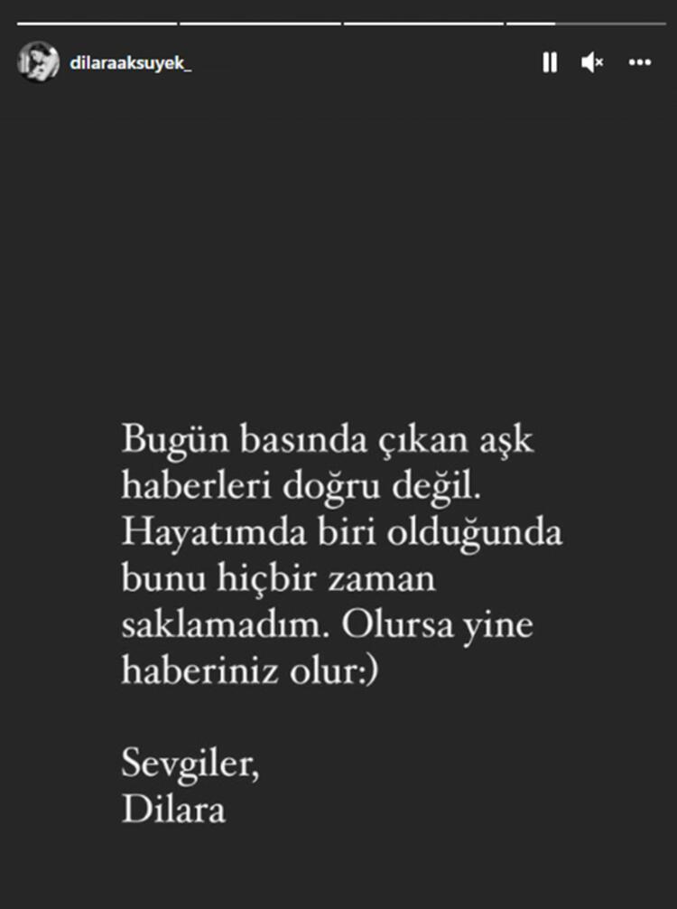 Dilara Aksüyek ve Hakan Sabancı iddialarına son nokta