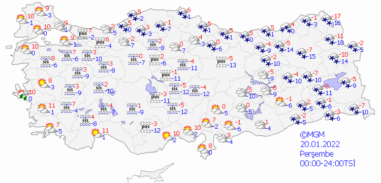 5 GÜN BOYUNCA HANGİ İLLERDE KAR YAĞIŞI VAR