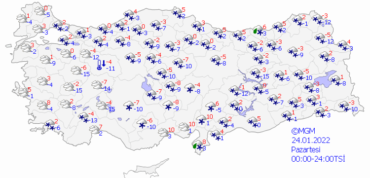 Son dakika kar yağışı açıklaması 51 il için alarm verildi, Meteoroloji ve AFADdan flaş uyarı Cumartesi ve pazar günü...