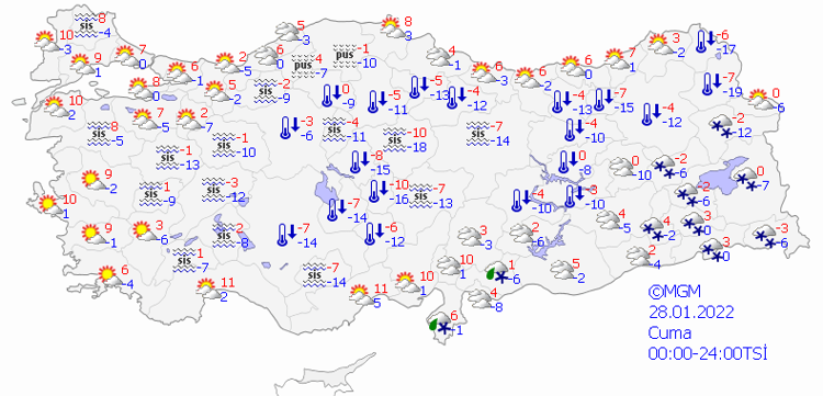 Son dakika kar ve yağmur açıklaması Meteoroloji duyurdu, saat verildi Cumartesi ve pazar günü hava...
