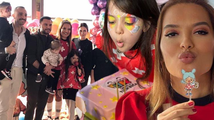 Demet Akalın ve Okan Kurtun kızı Hiraya görkemli doğum günü partisi
