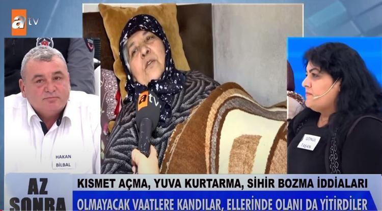 Müge Anlıda şaşkına çeviren büyü iddiaları Gönül Taşan okudu üfledi, Sabriye kendini astı