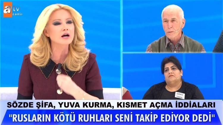 Müge Anlıda şaşkına çeviren büyü iddiaları Gönül Taşan okudu üfledi, Sabriye kendini astı