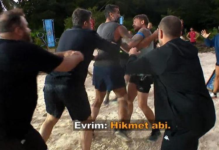 Survivora damga vuran kavga Resmen kıyamet koptu, yayınlanmayan görüntüler ortaya çıktı Survivor All Starda Hikmet ve Yunus Emre...