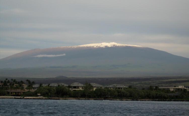 Tabandan tepeye en yüksek dağ - Mauna Kea