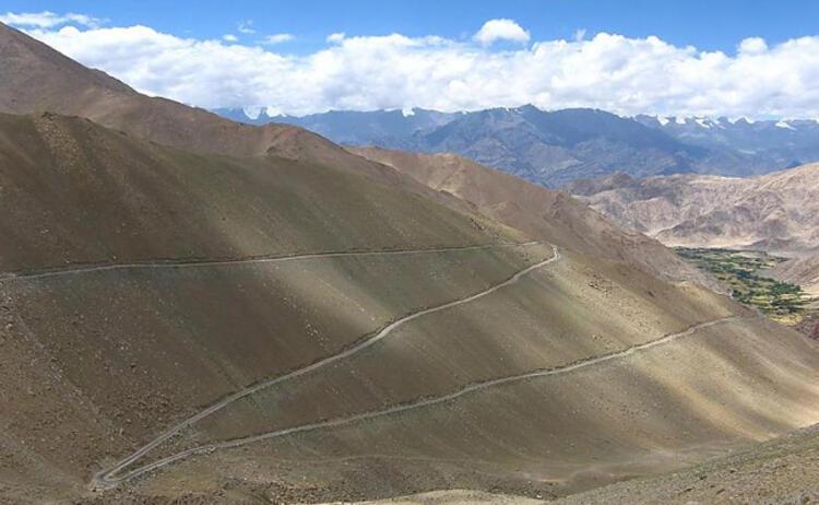 En yüksek dağ yolu - Marsimik La, Hindistan