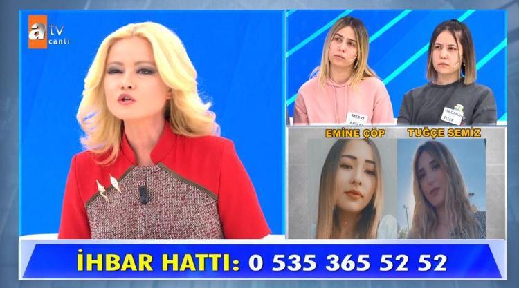 Müge Anlıda Emine Çöp ve Tuğçe Semiz cinayetiyle ilgili 3 flaş iddia... Tuğçe, Yağmur mu zannedildi