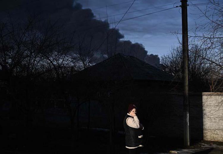 Ukrayna’da başkent Kiev’de sirenler çalıyor, halk kenti terk ediyor