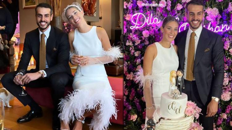 Dila Tarkan ile Dağhan Doğruer nişanlandı