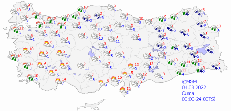 CUMA HAVA DURUMU