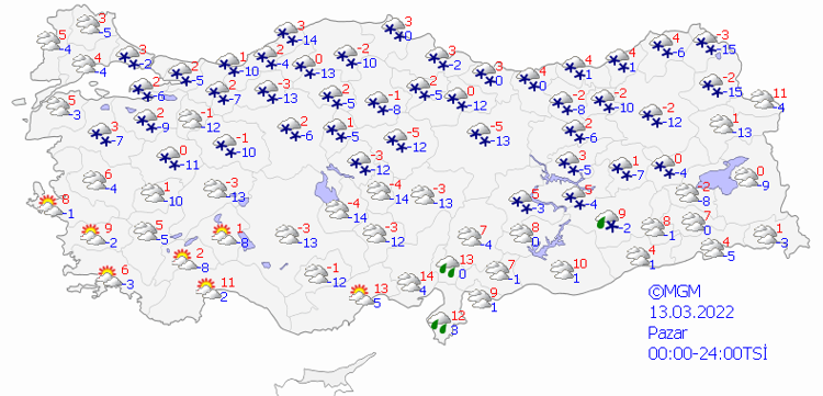 PAZAR HAVA DURUMU