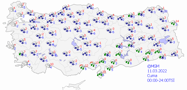 CUMA HAVA DURUMU